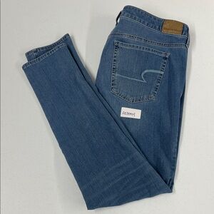 American Eagle Outfitters Jegging Blue Jeans Size 14
